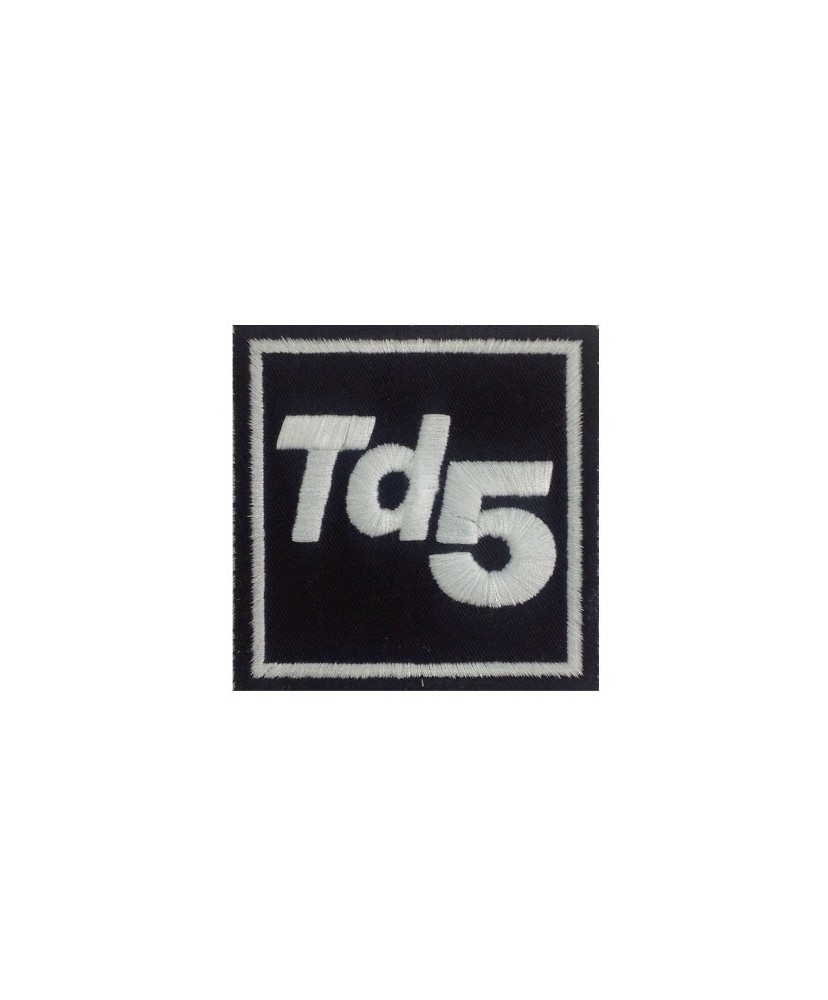 0560 Embroidered patch 7x7 TD5 land rover 