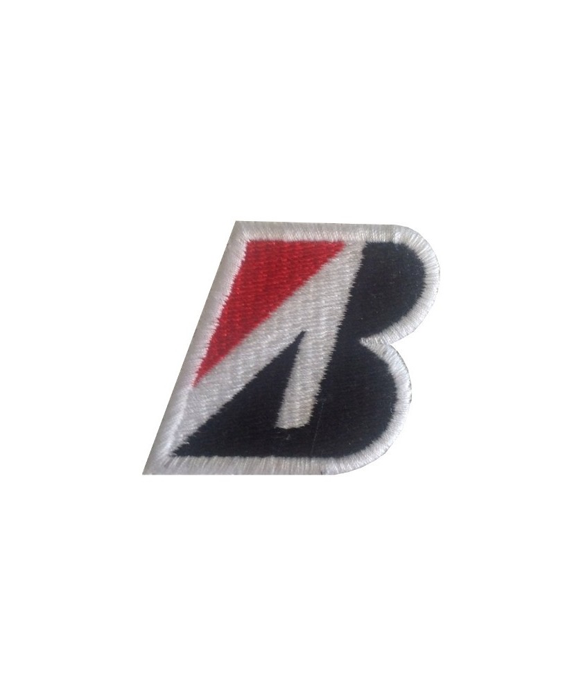 0218 Parche emblema bordado 5x4 Bridgestone