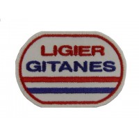 1083 Patch emblema bordado 8x6 LIGIER GITANES