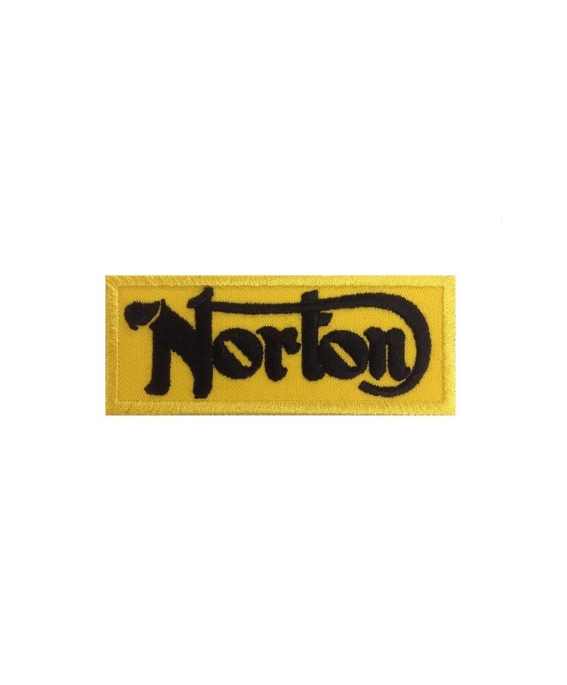 Patch emblema bordado 10x4 NORTON MOTORCYCLES