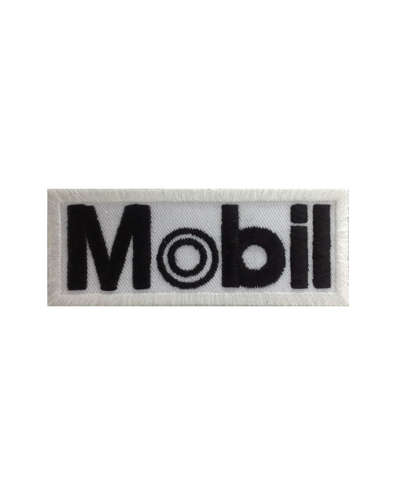 Embroidered patch 8X3 MOBIL