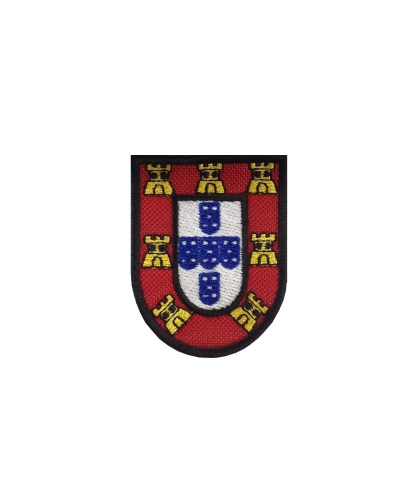 Patch emblema bordado 7X5 ESCUDO PORTUGAL