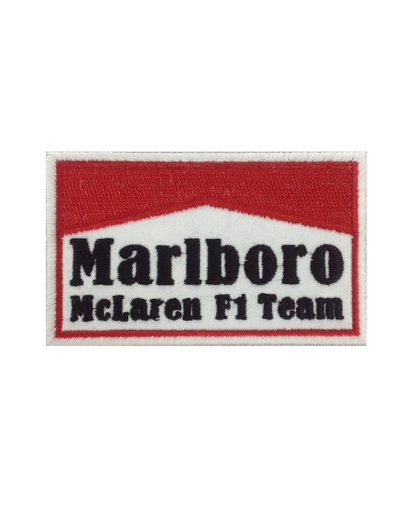 Patch emblema bordado 10x6 Marlboro McLaren F1 Team