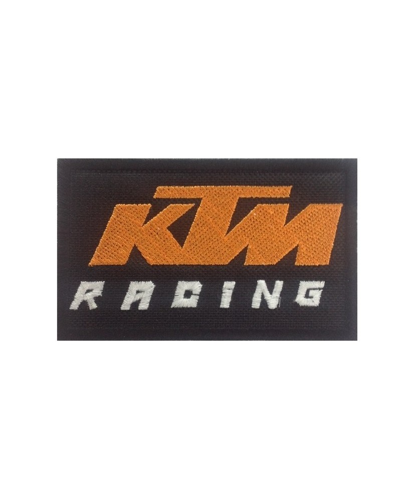 Embroidered patch 10x6 KTM RACING