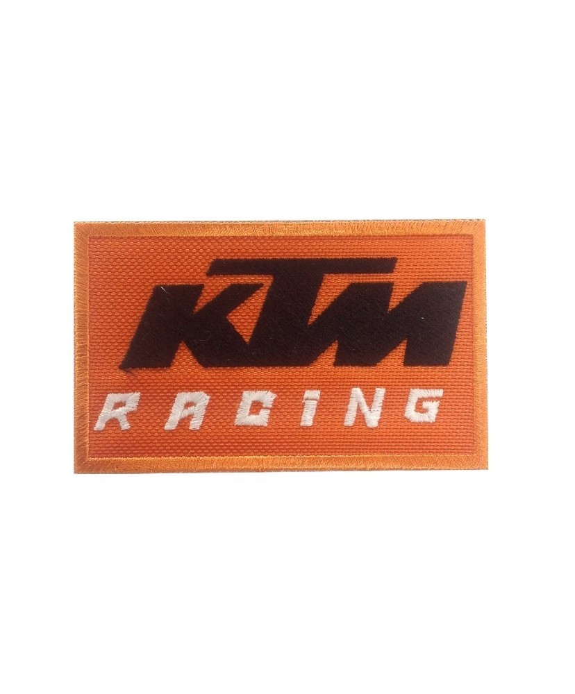 Embroidered patch 10x6 KTM racing