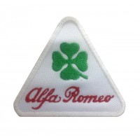 1105 Patch emblema bordado 9X7 ALFA ROMEO QUADRI FOGLIO