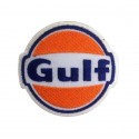 Patch emblema bordado 8x8 Gulf Racing