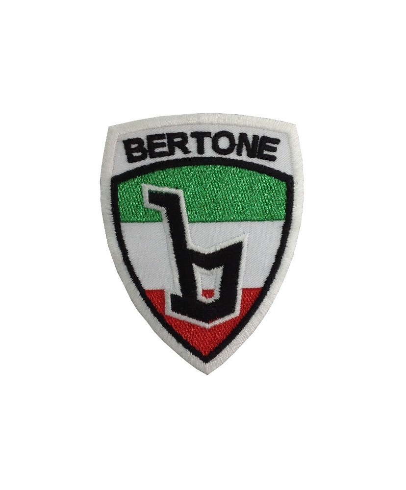 0335 Patch emblema bordado 7x9 BERTONE ITALIA