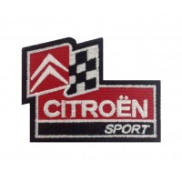 1116 Embroidered patch 9x7 CITROEN SPORT