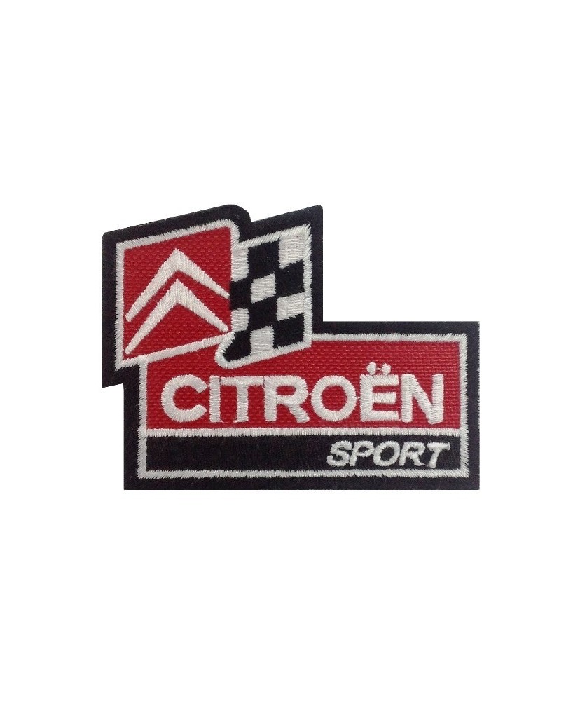 1116 Embroidered patch 9x7 CITROEN SPORT