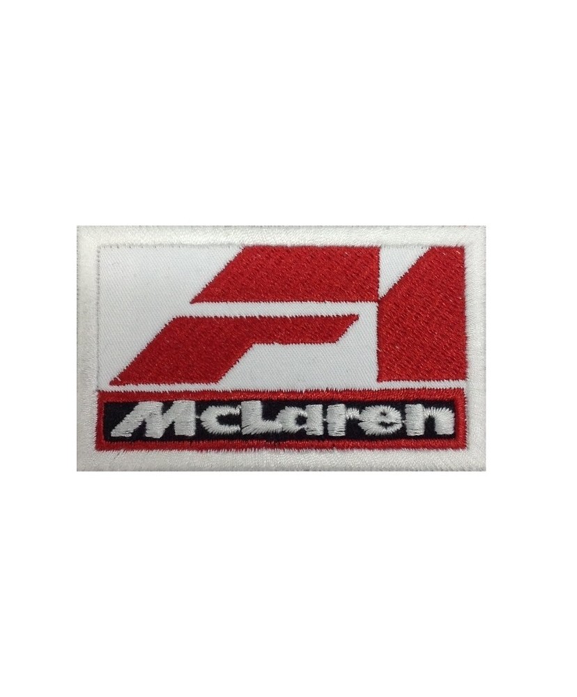 1136 Patch emblema bordado 7X4.5 MC LAREN F1 RACING TEAM