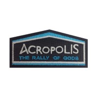 1140 Embroidered patch 10x4 RALLY ACROPOLIS GRECE