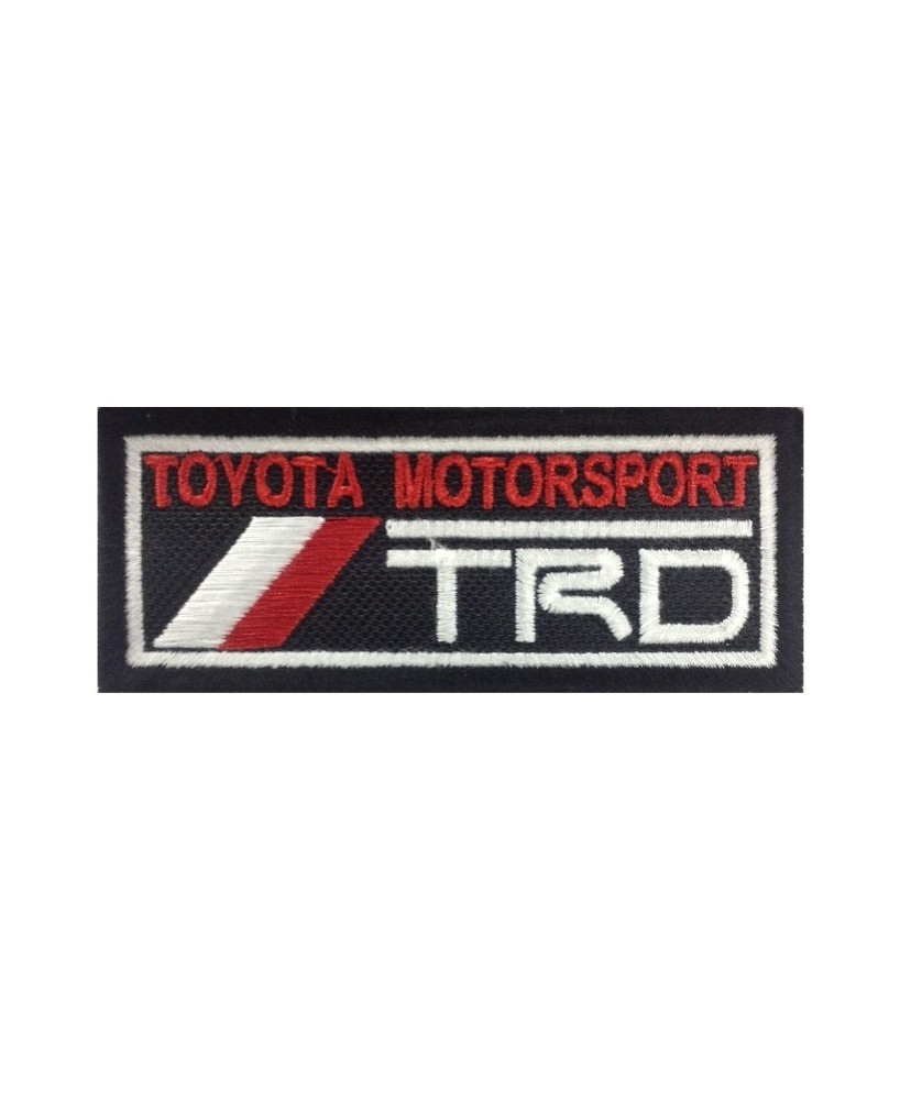 0628 Patch emblema bordado 10x4 TRD Toyota Motorsport