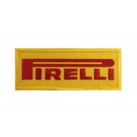 0085 Embroidered patch 10x4 Pirelli