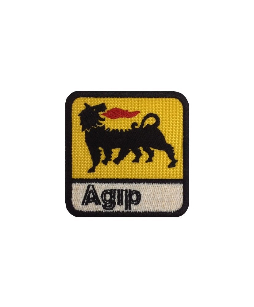 0995 Embroidered patch 7x7  AGIP 