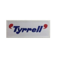 1148 Patch emblema bordado 10x4 TYRRELL F1 TEAM