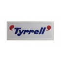 1148 Patch emblema bordado 10x4 TYRRELL F1 TEAM