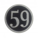 1149 Patch emblema bordado 7x7 CLUB 59