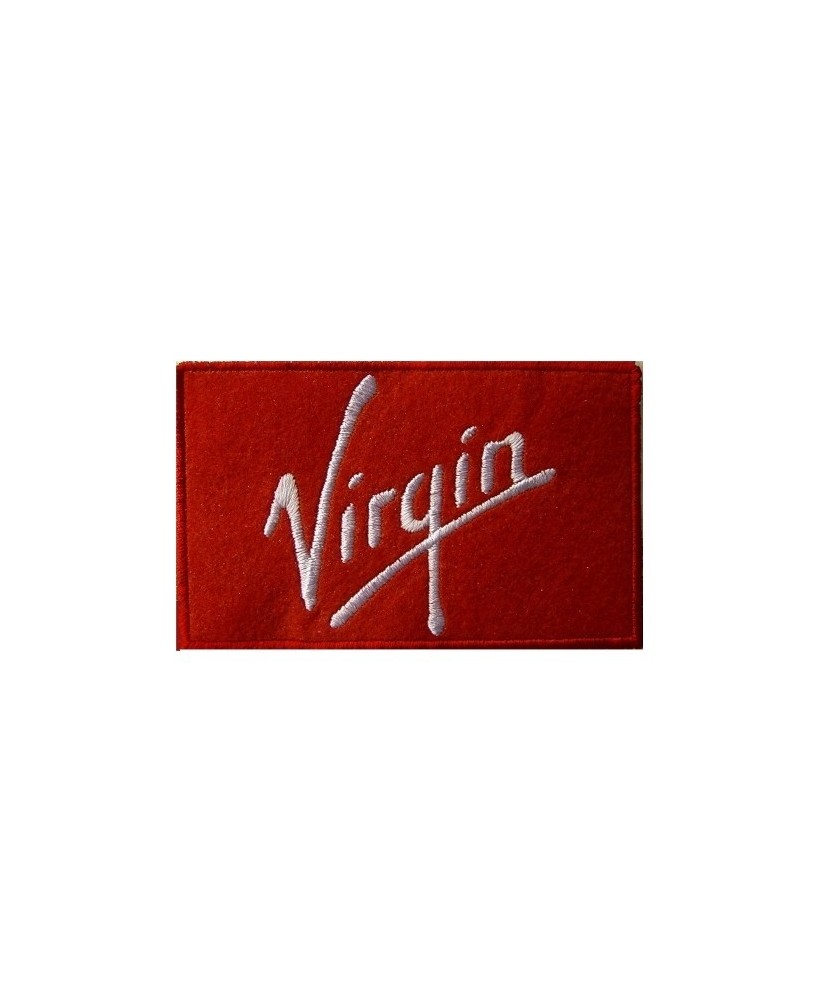 Embroidered patch 10x6 VIRGIN