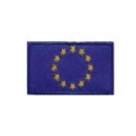 Patch emblema bordado 6X3,7 bandeira CEE UE 