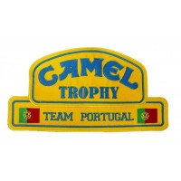 Patch écusson brodé 26x14 Camel Trophy Team Portugal