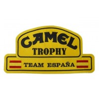Embroidered patch 26x14 Camel Trophy Team Spain