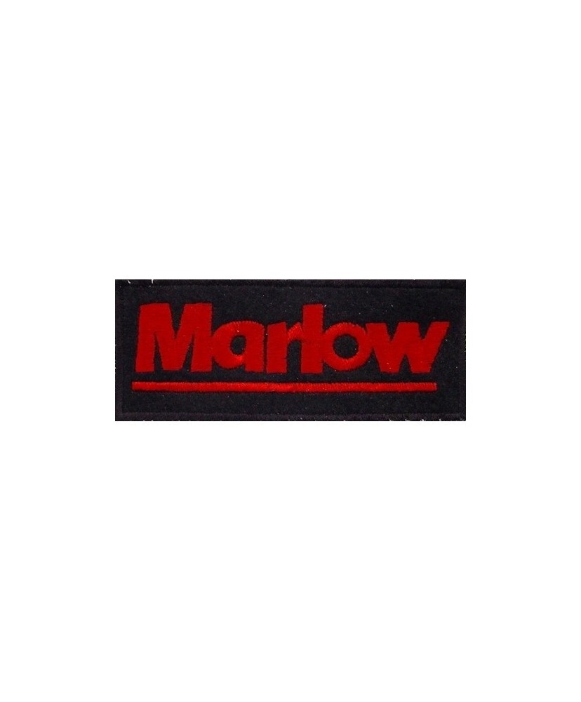 Patch emblema bordado 10x4 Marlow
