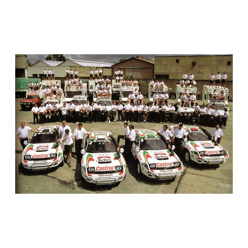 1201 polo TOYOTA TEAM EUROPE CASTROL WORLD RALLY Premium Quality