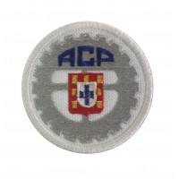 1208 Embroidered patch 7x7  Automovel Clube de Portugal