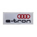 1209 Patch emblema bordado 10x4 AUDI E-TRON