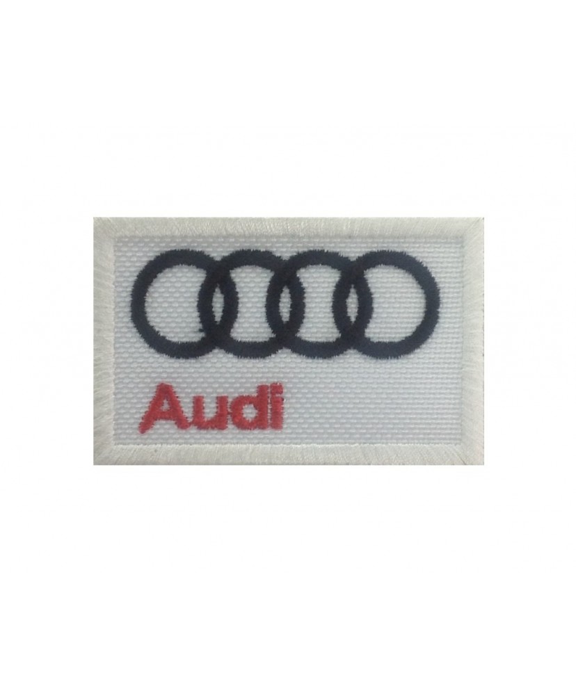 1210 Embroidered patch  6x4 AUDI
