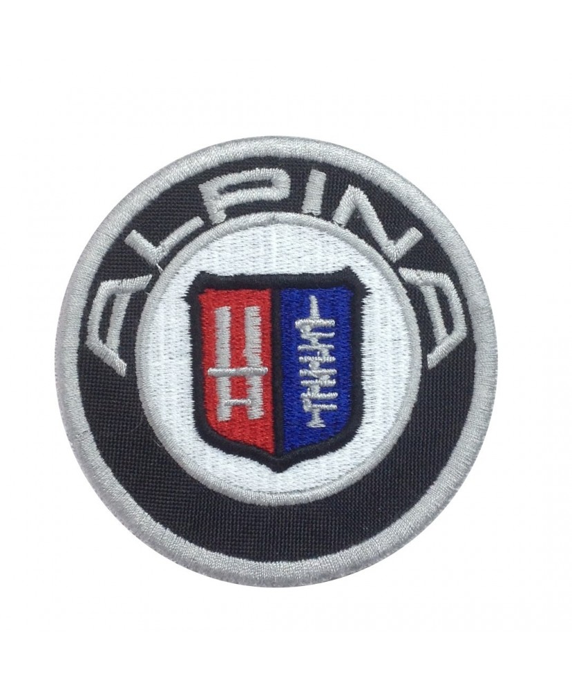 1211 Embroidered patch 7x7 BMW ALPINA