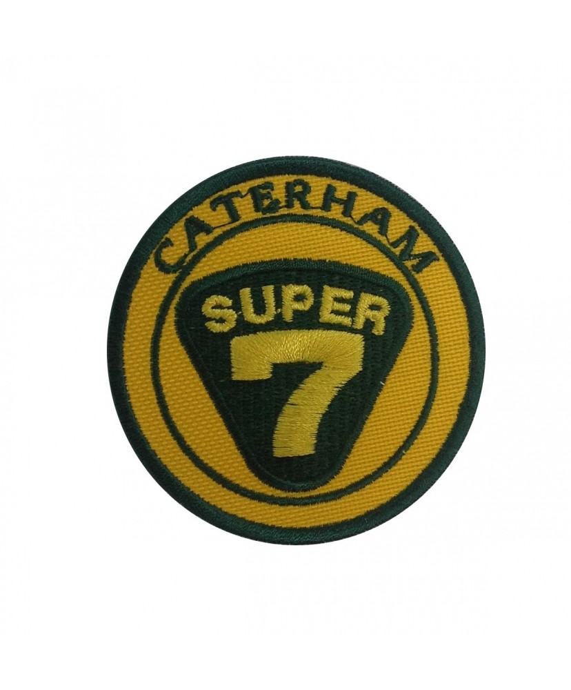 0776 Patch emblema bordado 7x7 CATERHAM SUPER SEVEN 7
