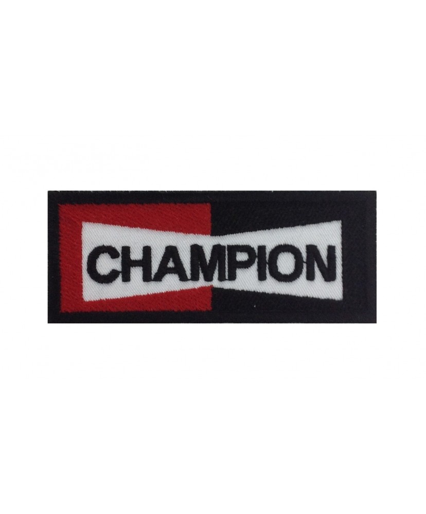 0073 Embroidered patch 10x4 Champion