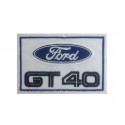 1232 Parche emblema bordado 10x6 FORD GT40