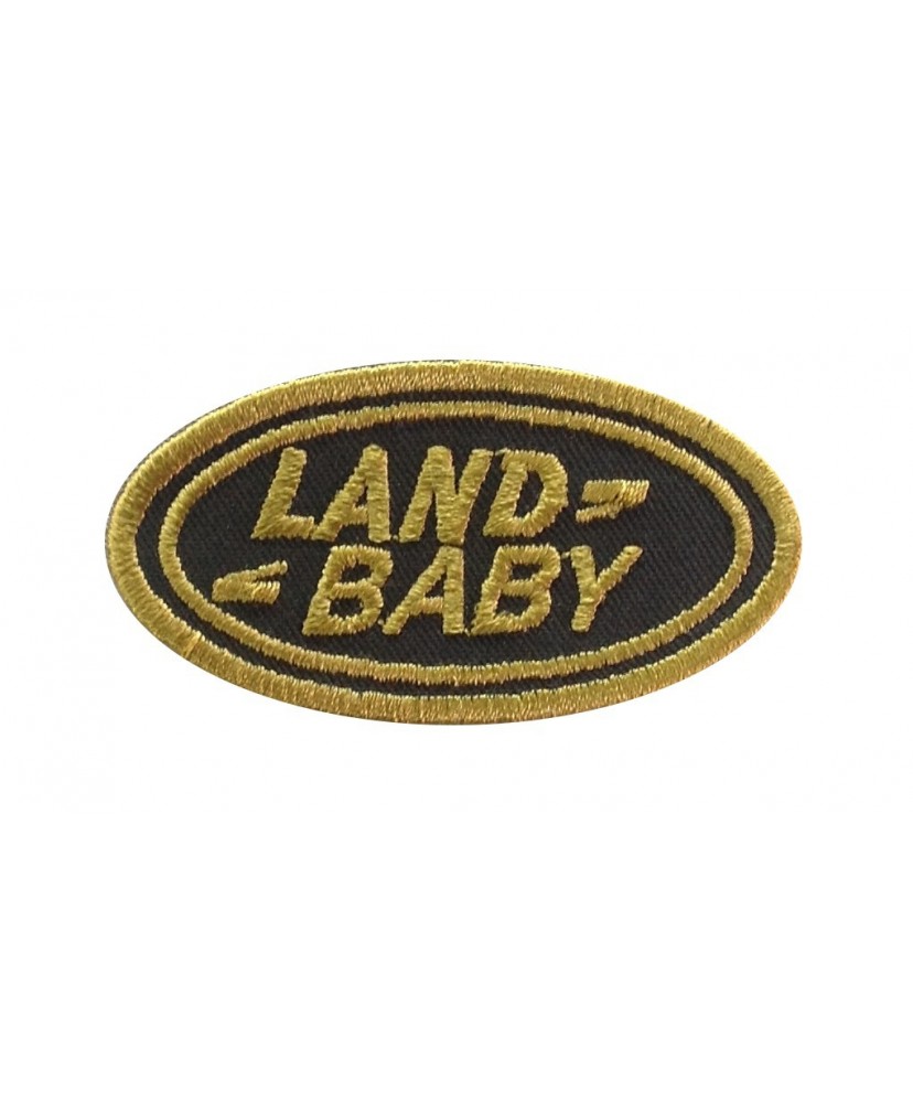 1236 Embroidered patch 6X3 LAND ROVER BABY