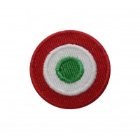 0179 Parche emblema bordado 4x4 bandeira Italia Vespa
