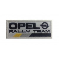 1060 Parche emblema bordado 10x4 OPEL RALLY TEAM