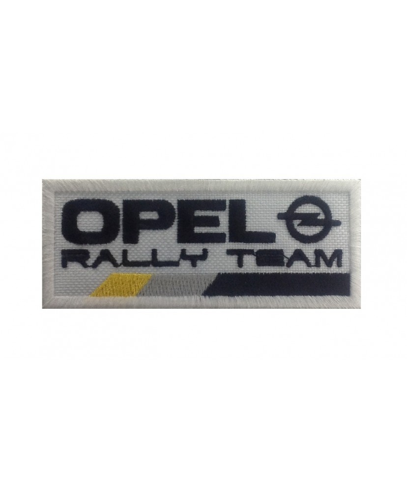 1060 Patch emblema bordado 10x4 OPEL RALLY TEAM