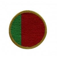 1250 Patch emblema bordado 4x4 bandeira Portugal Vespa