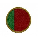 1250 Patch emblema bordado 4x4 bandeira Portugal Vespa