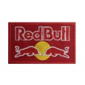 0116 Red embroidered patch 10x6 RED BULL