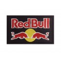 1251 Black embroidered patch 10x6 RED BULL