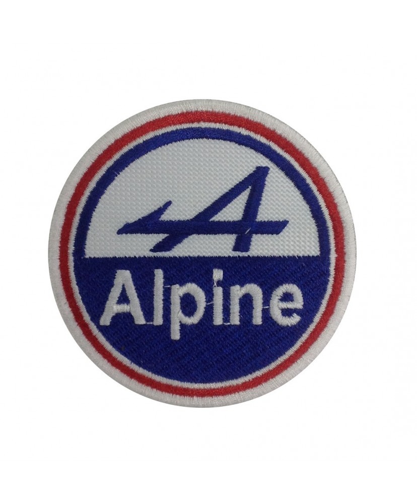 0999 Patch emblema bordado 7x7 ALPINE renault