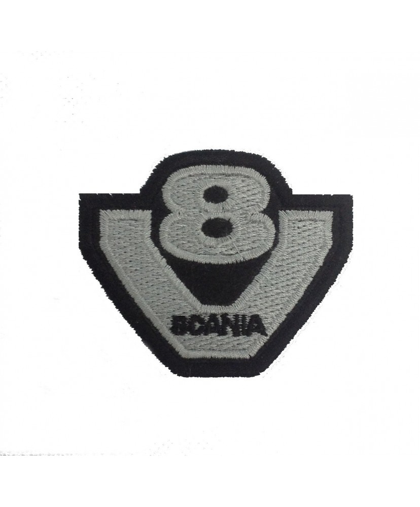 Sew/Stick on  Embroidered Cloth Badge/Patch    1980s SCANIA Trucks 