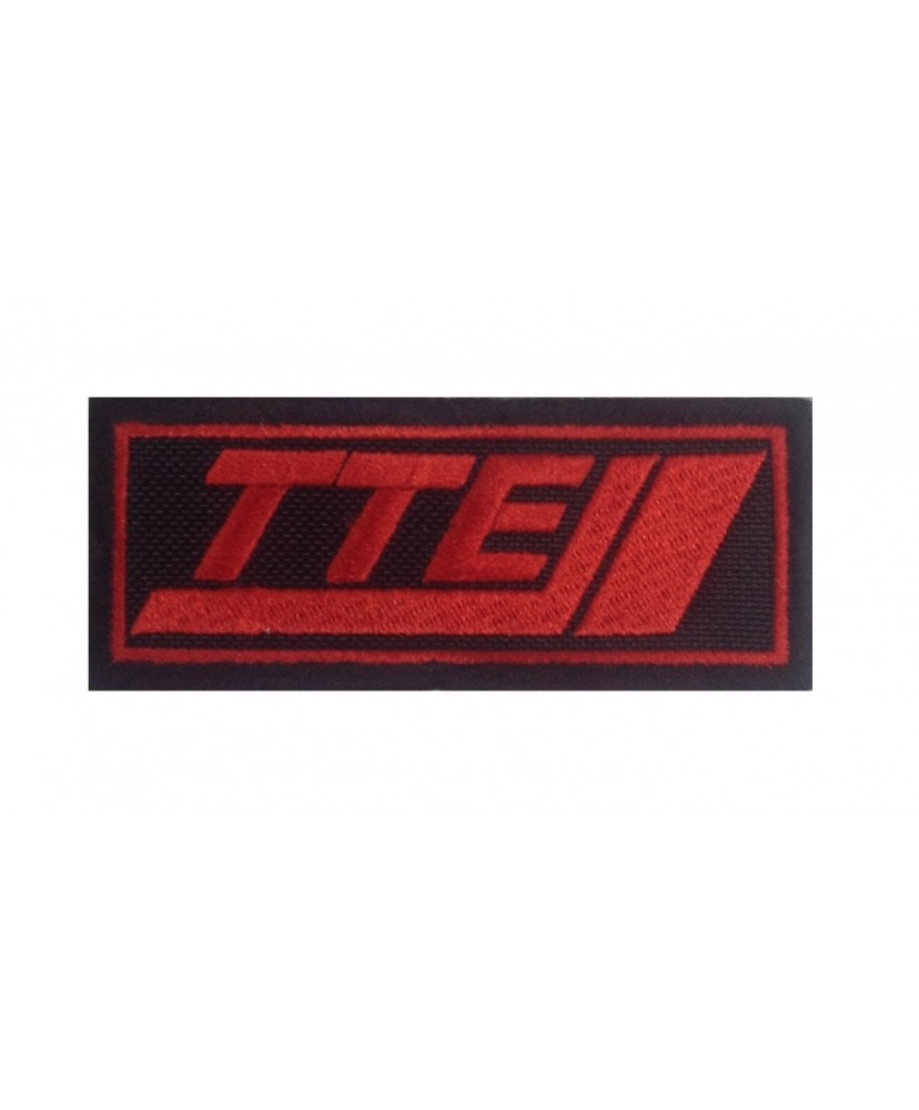 1257 Embroidered patch 10x4 TTE TOYOTA TEAM EUROPE