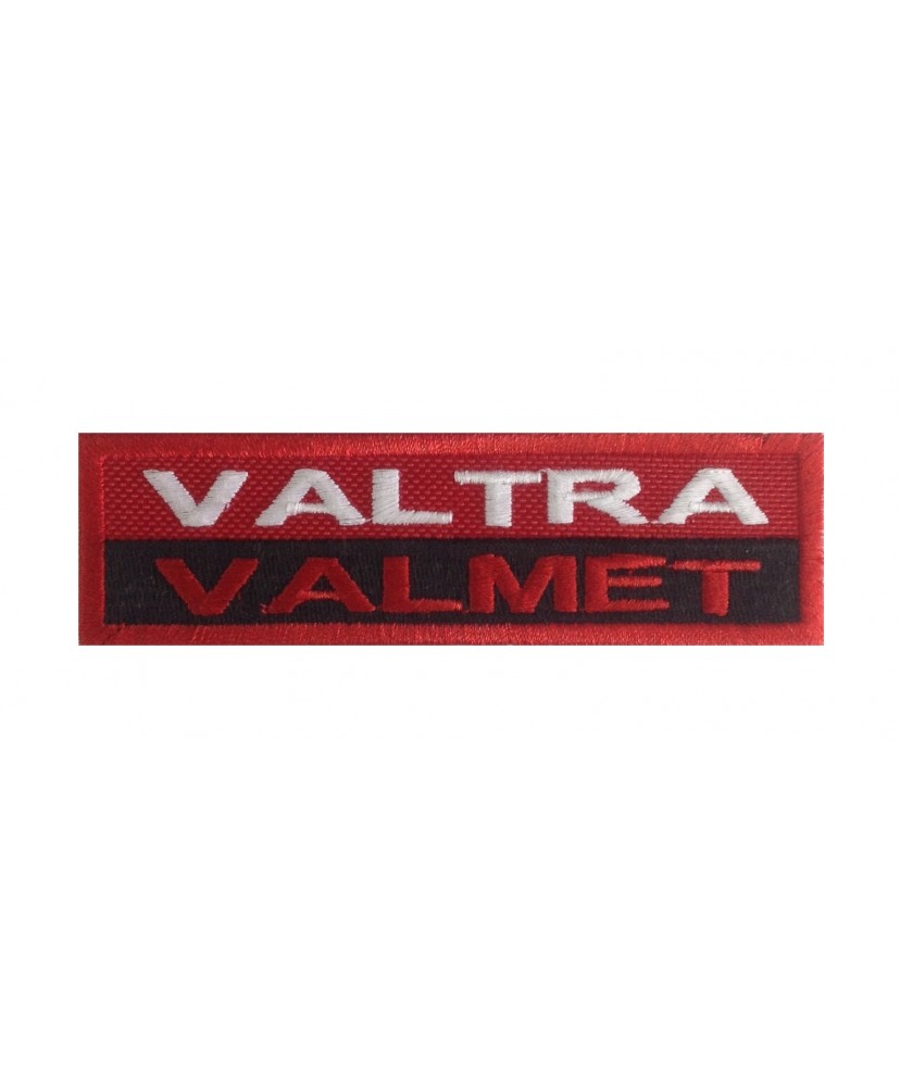 1260 Patch emblema bordado 11X3 VALTRA VALMET