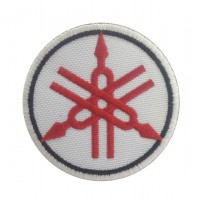 0456 Embroidered patch 7x7 YAMAHA