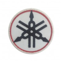 0455 Patch emblema bordado 7x7 YAMAHA