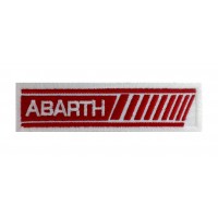 1268 Embroidered patch 11X3 ABARTH